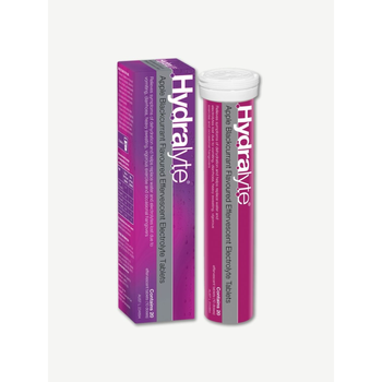 Hydralyte Apple Blackcurrant Electrolyte Tablets 20 Count
