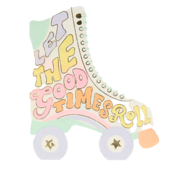 Meri Meri Multicolor Roller Skate Napkins