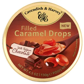 Cavendish & Harvey Belgian Chocolate Caramel Drops 130g