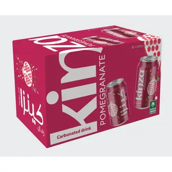 Kinza Soft Drink Pomegranate 6×360Ml