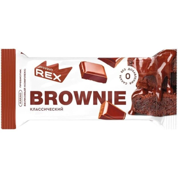 Rex Protein Cake Classic Brownie 50g