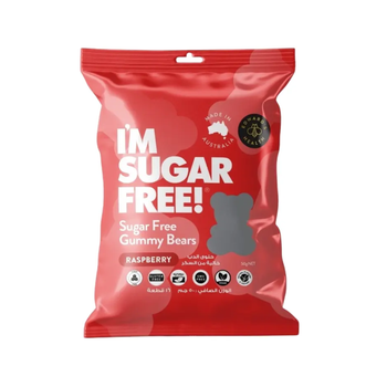 Raspberry Sugar-Free Gummies 50g