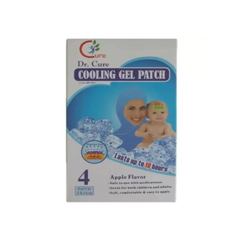 Dr. Cure Apple Flavor Cooling Gel Patch 4 Pack