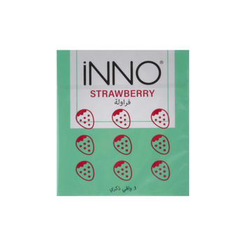 إينو عازل طبى نكهة الفراولة 3قطع