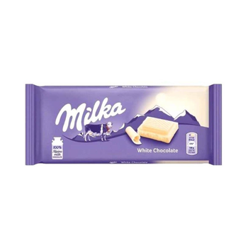 Milka White Chocolate 100g