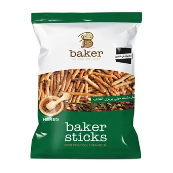 Baker Herbs Mini Pretzel Crackers 125g