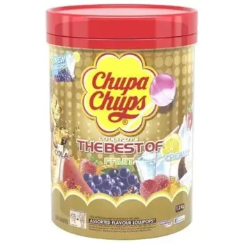 Chupa Chups Assorted Flavour Tube Lollipop 1.2kg