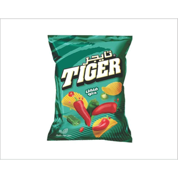 تايجر رقائق البطاطس بنكهة الفلفل الحلو 100جرام