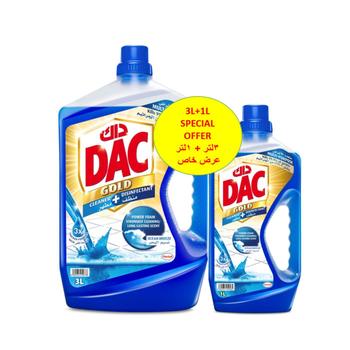 DAC Gold Ocean Breeze Cleaner Disinfectant 3L