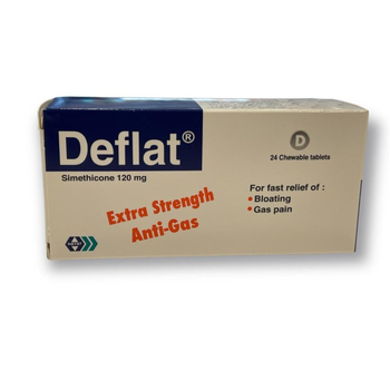 ديفلات 120 ملجم أقراص مضغ 24 قرص