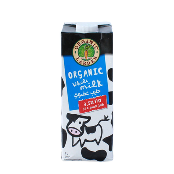 أورجانيك لاردر حليب كامل الدسم 1 لتر