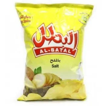 البطل بطاطس بنكهة الملح 23 جم