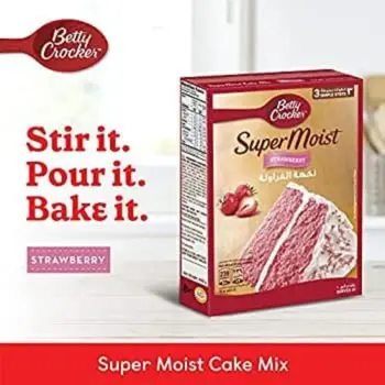 Betty Crocker Super Moist Strawberry Cake Mix 400g