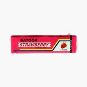 Batook Strawberry Chewing Gum 5 Pieces