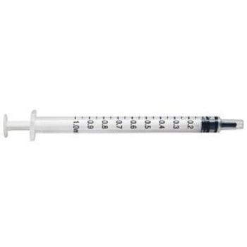 Focus Syringe 100 Pack 1ml Each