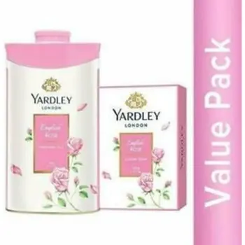 Yardley Rose Talcum Powder for Men 3x150g