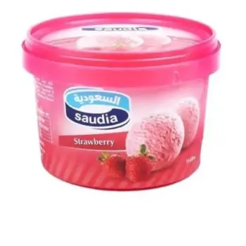 Saudia Strawberry Ice Cream 500ml