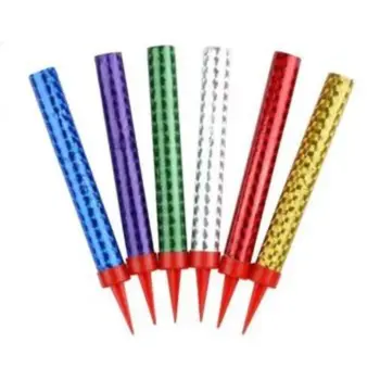 Spark Candle Assorted Colors Single Piece