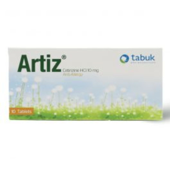 Tabuk Cetrizine HCl Anti-Allergy Tablets 10mg