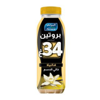 Almarai Vanilla Fat-Free Protein Milk 400ml