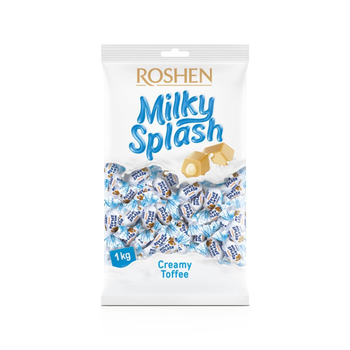 Roshen Milky Splash Milk Toffee 1000g