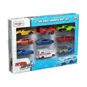 Maisto Fresh Metal Die-Cast Vehicle Gift Set 9 Pieces
