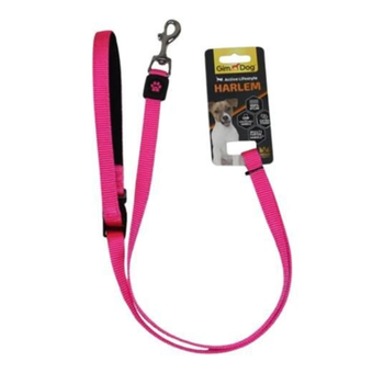 GimDog Harlem Pink Nylon Leash 120cm