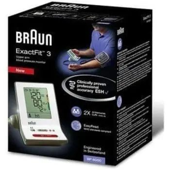 Braun ExactFit 3 Blood Pressure Monitor Upper Arm