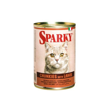 Sparky Lamb Adult Cat Food 415g