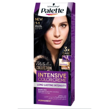 Palette Metallic Collection Blue Black Hair Color 50ml