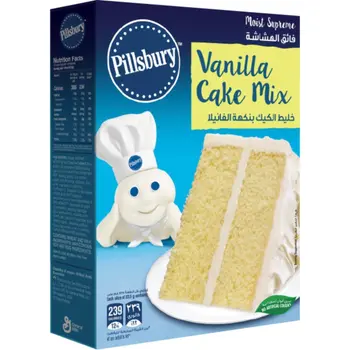 Pillsbury Moist Supreme Vanilla Cake Mix 485g