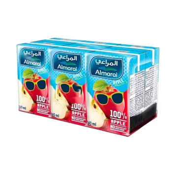 Almarai Apple Drink No Added Sugar 6x140ml