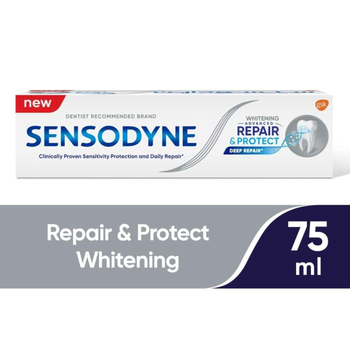 سنسوداين معجون أسنان لترميم وحماية مع تبييض 75مل