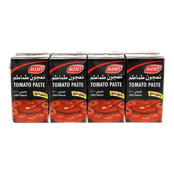 كي دي دي معجون طماطم 8×135جرام