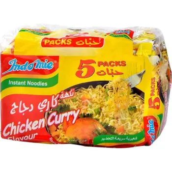 Indomie Chicken Curry Instant Noodles 5x75g