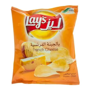 ليز رقائق بطاطس جبن فرنسي ليز 56× 21جرام