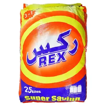 ركس 3 في 1 مسحوق و منظف غسيل نظافة وانتعاش وكوي اسهل 25كيلو