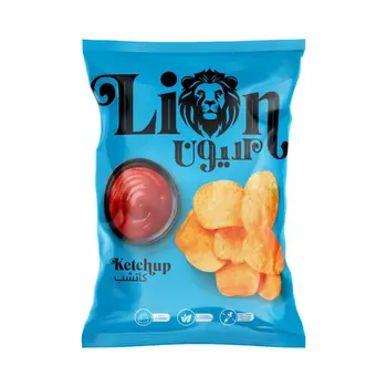 لايون شيبس بنكهة الكاتشب 40جرام