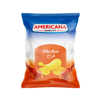 أمريكانا شيبس بنكهة الدجاج 55جرام