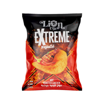 Lion Extreme Hot Roasted Chicken Chips 80g