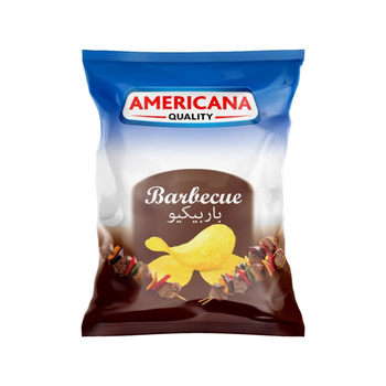 شرائح بطاطس امريكانا بالباركيو 25×13جرام