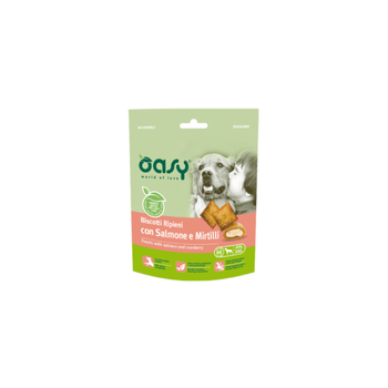 Oasy Salmon & Blueberries Dog Treats 80g