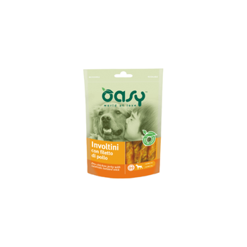 Oasy Chicken Fillet Wraps Dog Treats 100g