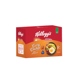 كيلوجز نودلز فورية بنكهة كاري الدجاج كرتون 8 × 5 × 75جم