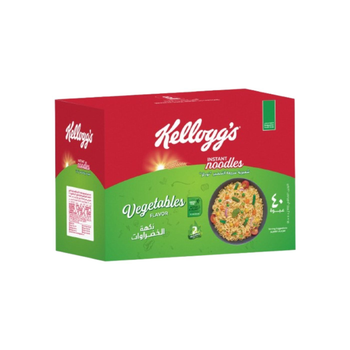 كيلوجز نودلز فورية بالخضروات كرتون 8 × 5 × 75جم