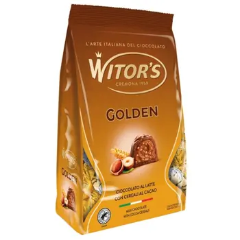 ويتورز شوكولاتة بالحليب بحشوة البندق وحبوب مقرمشة  125جرام
