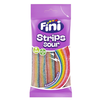 Fini Strips Sour Rainbow 75g
