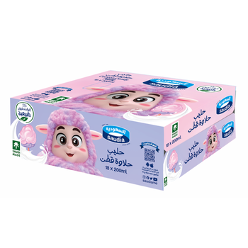 Saudia Cotton Candy Milk 18x200ml