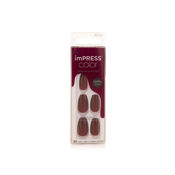 Kiss imPRESS Winery Coffin Nails 30 Pieces