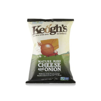 Keogh's Irish Cheese & Onion Crisps 125g
